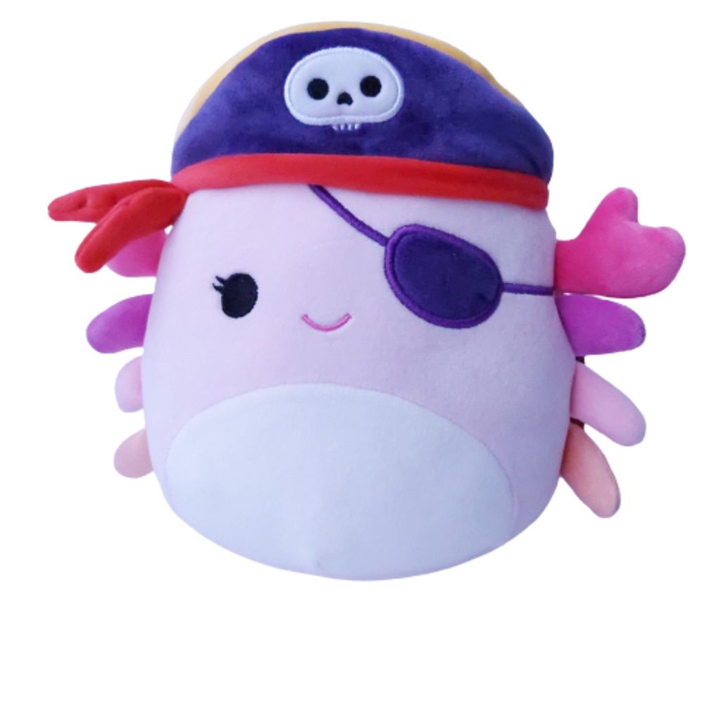 Squishmallows Cailey the Pirate Crab Plush NWT